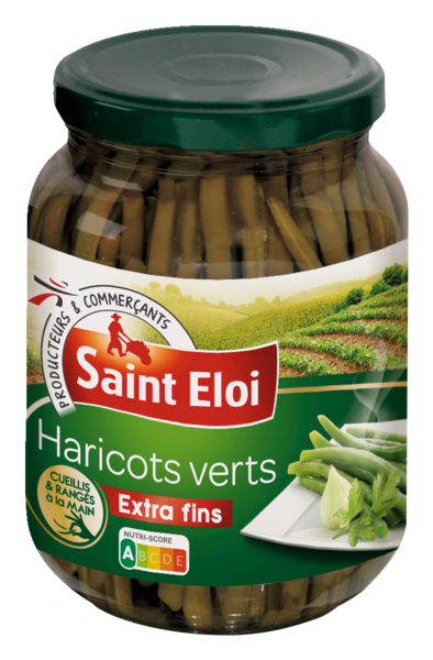 HARICOTS VERTS EXTRA FINS CUEILLIS MAINS
SAINT ELOI