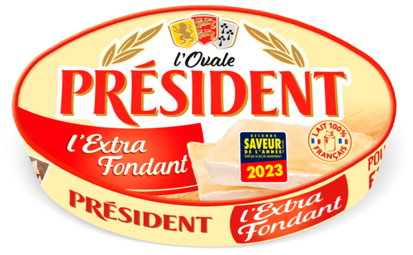 L'OVALE EXTRA FONDANT 200G 
PRÉSIDENT