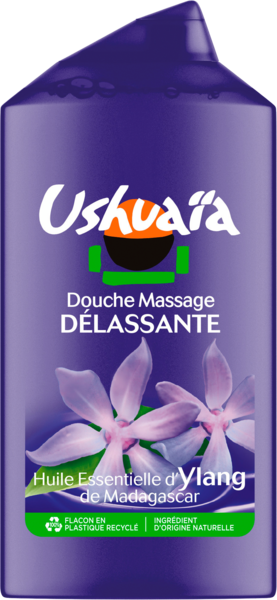 DOUCHE MASSAGE DÉLASSANTE HUILE ESSENTIELLE D'YLANG DE MADAGASCAR
USHUAIA