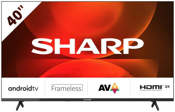 TÉLÉVISEUR LED FULL HD ANDROID 40" 
SHARP