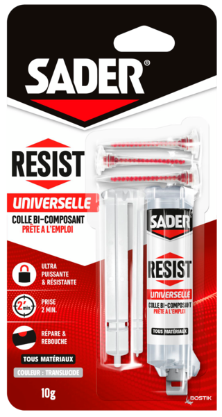 COLLE BI-COMPOSANT RESIST UNIVERSELLE  10G 
