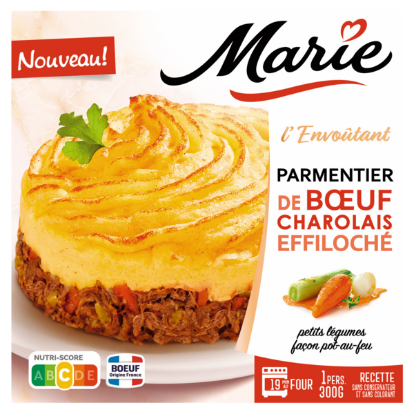 PARMENTIER DE BŒUF CHAROLAIS EFFILOCHÉ
