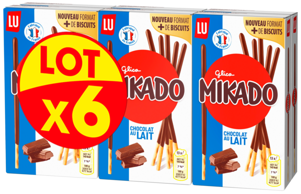 MIKADO  CHOCOLAT AU LAIT
