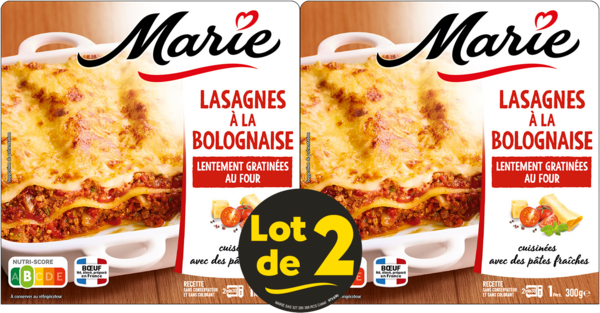 LASAGNE BOLOGNAISE 
