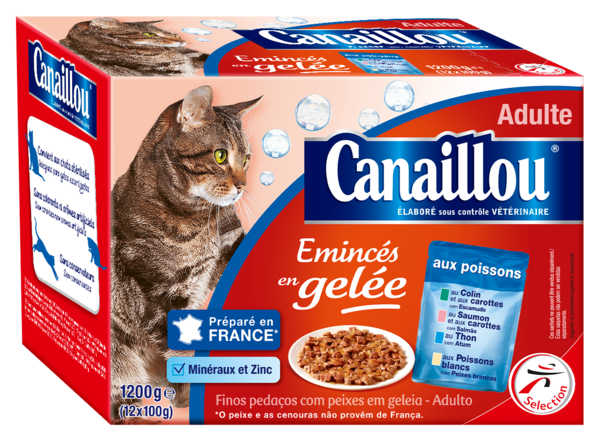 ÉMINCÉS EN GELÉE AUX POISSONS
