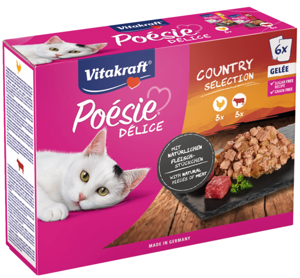 POCHONS CHAT MULTIPACK DÉLICE GELÉE AUX VIANDES
