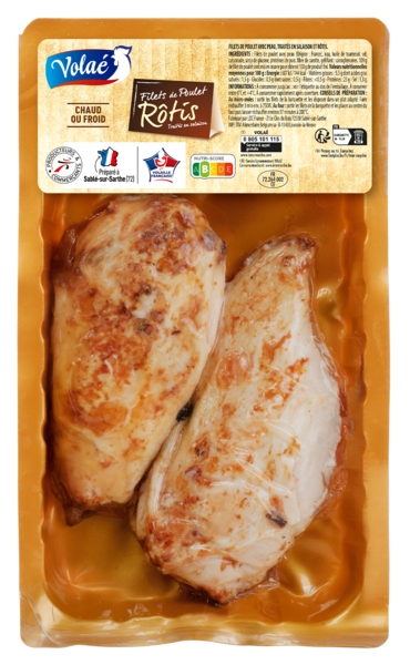 FILETS DE POULET RÔTIS X2 
