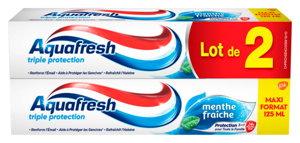 DENTIFRICE TRIPLE PROTECTION MENTHE FRAÎCHE
