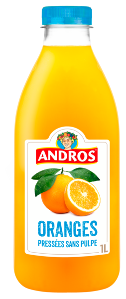 JUS D'ORANGE SANS PULPE   
