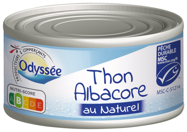 THON ALBACORE  AU NATUREL MSC
