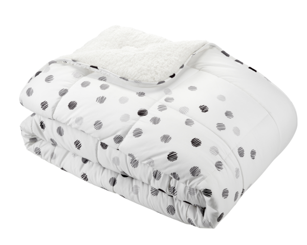 COUETTE SHERPA 2 PERSONNES 
