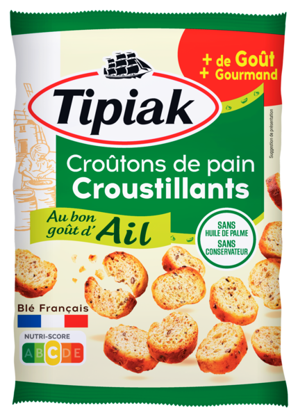 CROUTON DE PAIN CROUSTILLANTS AIL
