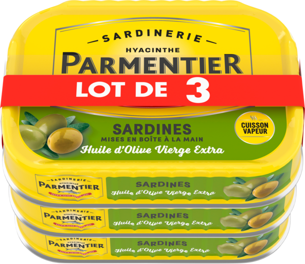 SARDINES ENTIÈRES HUILE D'OLIVE
