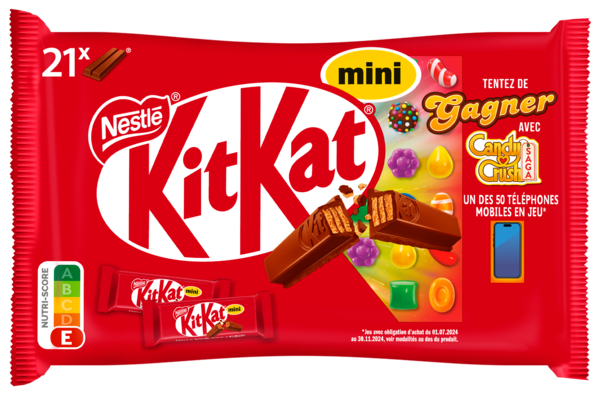 MINIS BARRES CHOCOLATÉES KIT KAT
