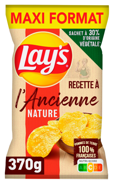 CHIPS RECETTE À L'ANCIENNE  NATURE
