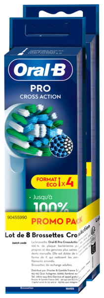 BROSSETTES CROSS ACTION 4 + 4 X-FILAMENTS
