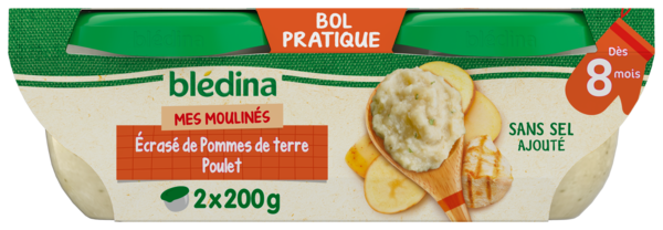 MES MOULINÉS  ÉCRASÉ DE POMMES DE TERRE POULET
