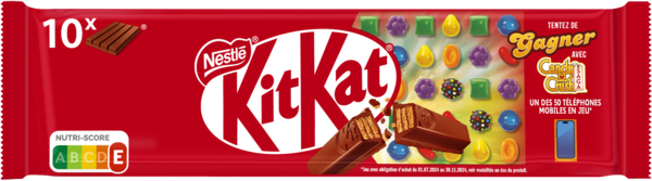 BARRES CHOCOLATÉES KIT KAT
