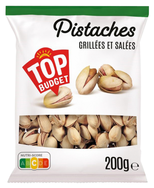 PISTACHES GRILLÉES ET SALÉES
