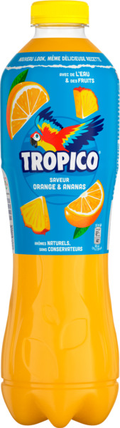 BOISSON AUX FRUITS ORANGE ANANAS
