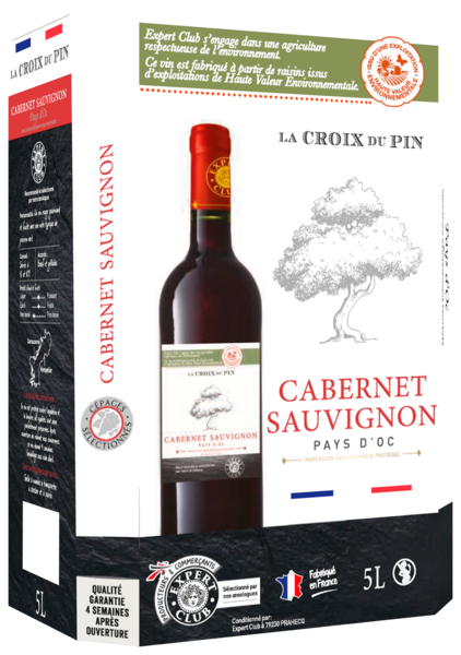 IGP PAYS D'OC CABERNET SAUVIGNON ROUGE
