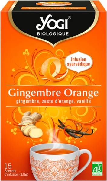 INFUSION GINGEMBRE ORANGE BIO
