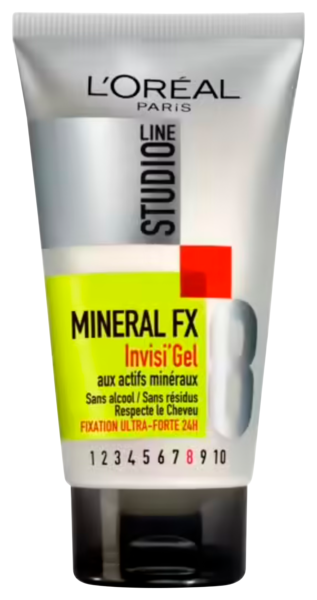 GEL COIFFANT MINÉRAL FX FIXATION ULTRA FORTE 
