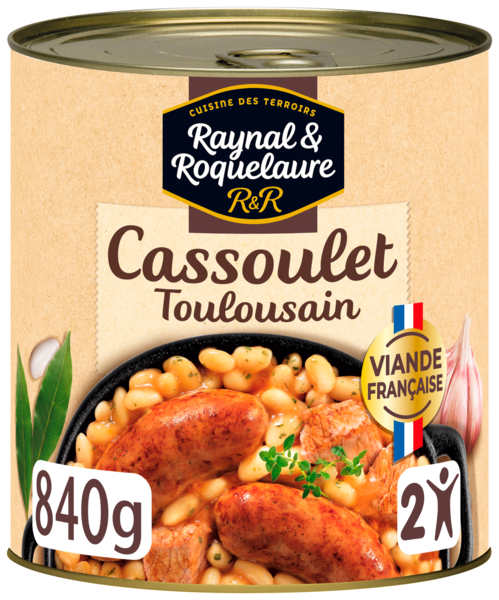 CASSOULET TOULOUSAIN CUISINÉ À LA GRAISSE DE CANARD
