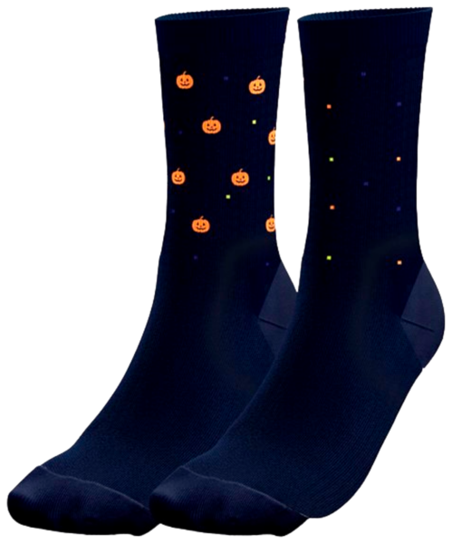 LOT DE 2 PAIRES DE CHAUSSETTES HALLOWEEN 
