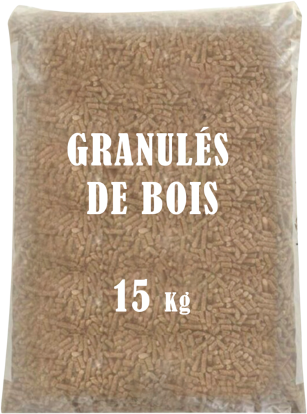 GRANULES DE BOIS SACS 15KG 