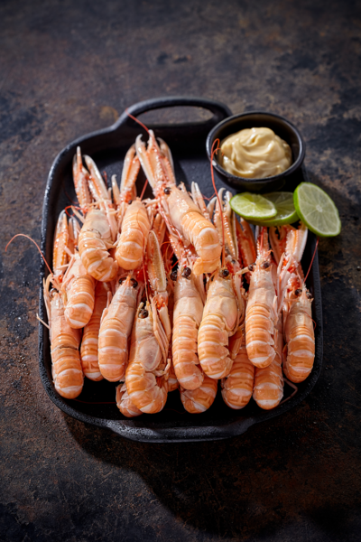 LANGOUSTINES CUITES 