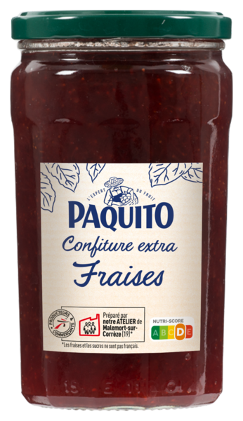 CONFITURE EXTRA DE FRAISES
