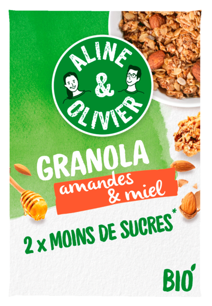 GRANOLA BIO AMANDES ET MIEL
