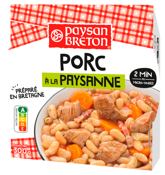 PORC À LA PAYSANNE 
