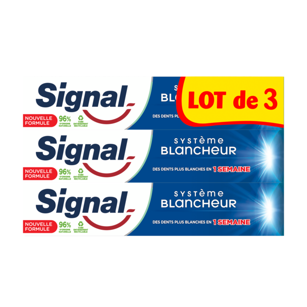 DENTIFRICE SYSTÈME BLANCHEUR
