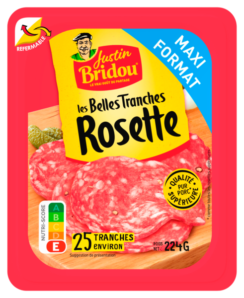 MAXI FORMAT ROSETTE 25 TRANCHES
