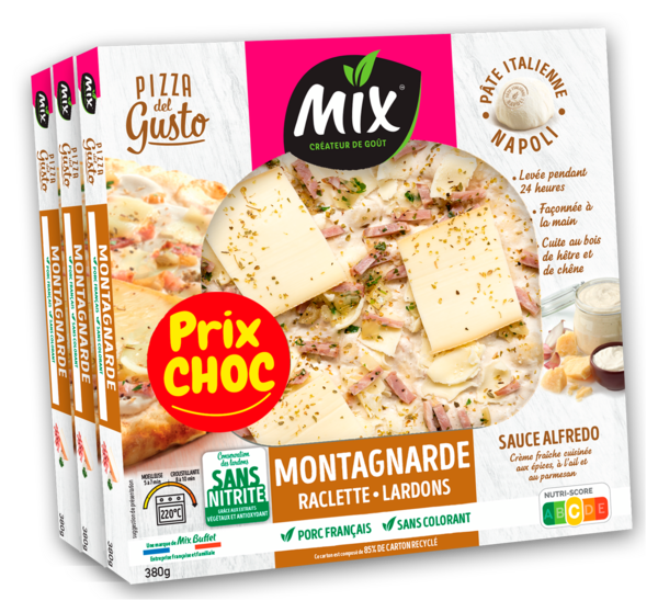 PIZZA DEL GUSTO MONTAGNARDE
