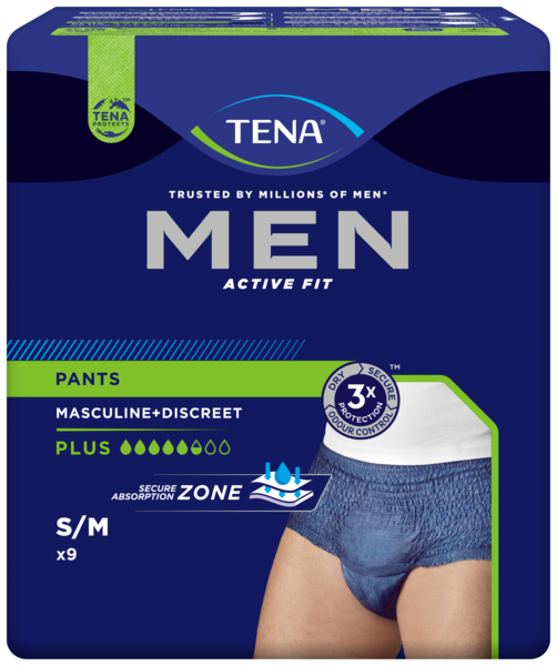 PANTS ACTIVE FIT MEN TAILLE S/M PLUS X9
