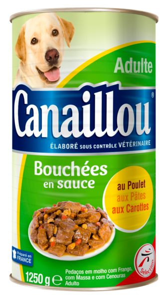 BOUCHÉES EN SAUCE AU POULET AUX PÂTES ET AUX CAROTTES
