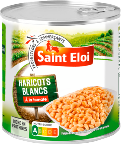 HARICOTS BLANCS À LA TOMATE 
