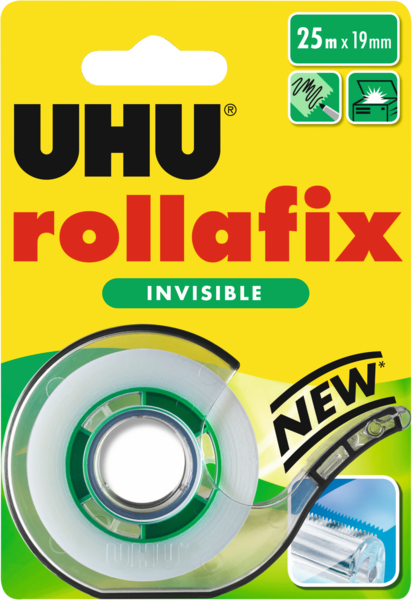 ROLLAFIX TRANSPARENT DÉVIDOIR 25MX19MM 
