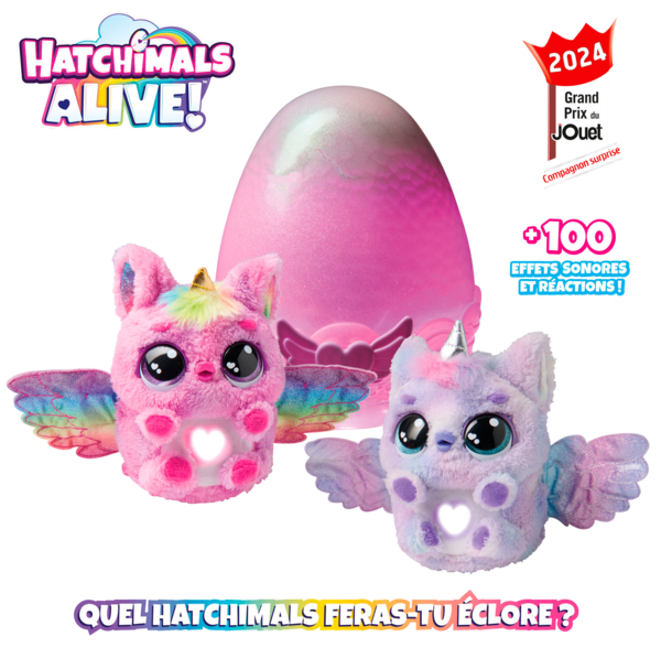 Hatchimals Alive éclosion secrète