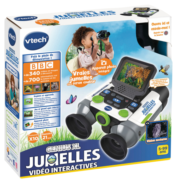 Genius XL jumelles vidéos interactives