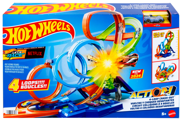 Hot Wheels action ultra crash looping