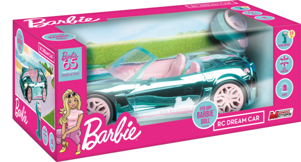 Voiture radiocommandée de Barbie anniversaire 65 ans