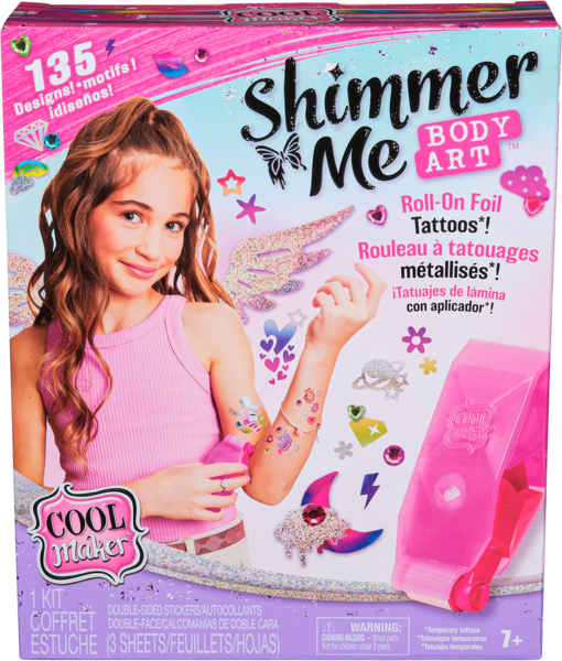 Shimmer me body art