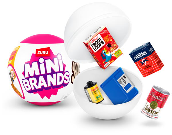 Capsule Mini Brands Retro