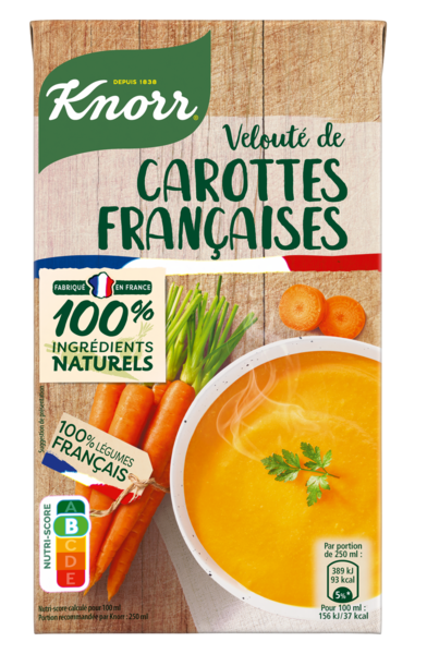 VELOUTÉ DE CAROTTES FRANCAISES
