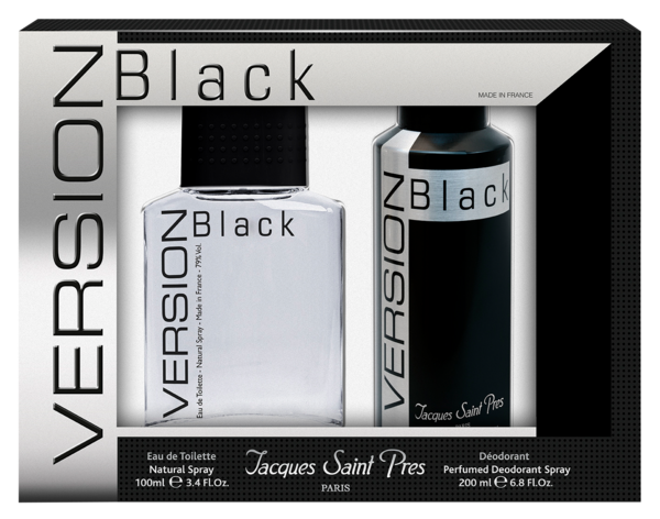 COFFRET VERSION BLACK EAU DE TOILETTE + DÉODORANT
