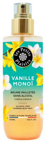 BRUME PARFUMÉE PAILLETÉE VANILLE MONOÏ
